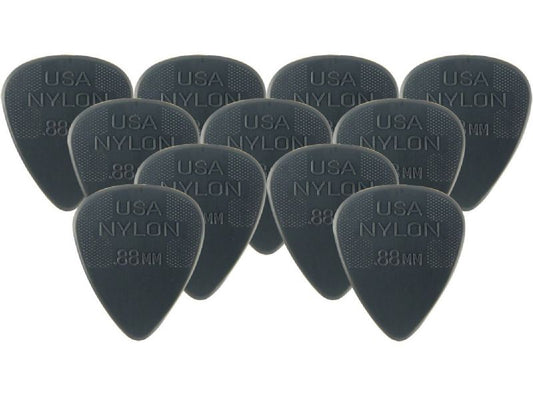 Dunlop - 44P073 Jim Dunlop Nylon Guitar Pick .88mm (12 Pack)