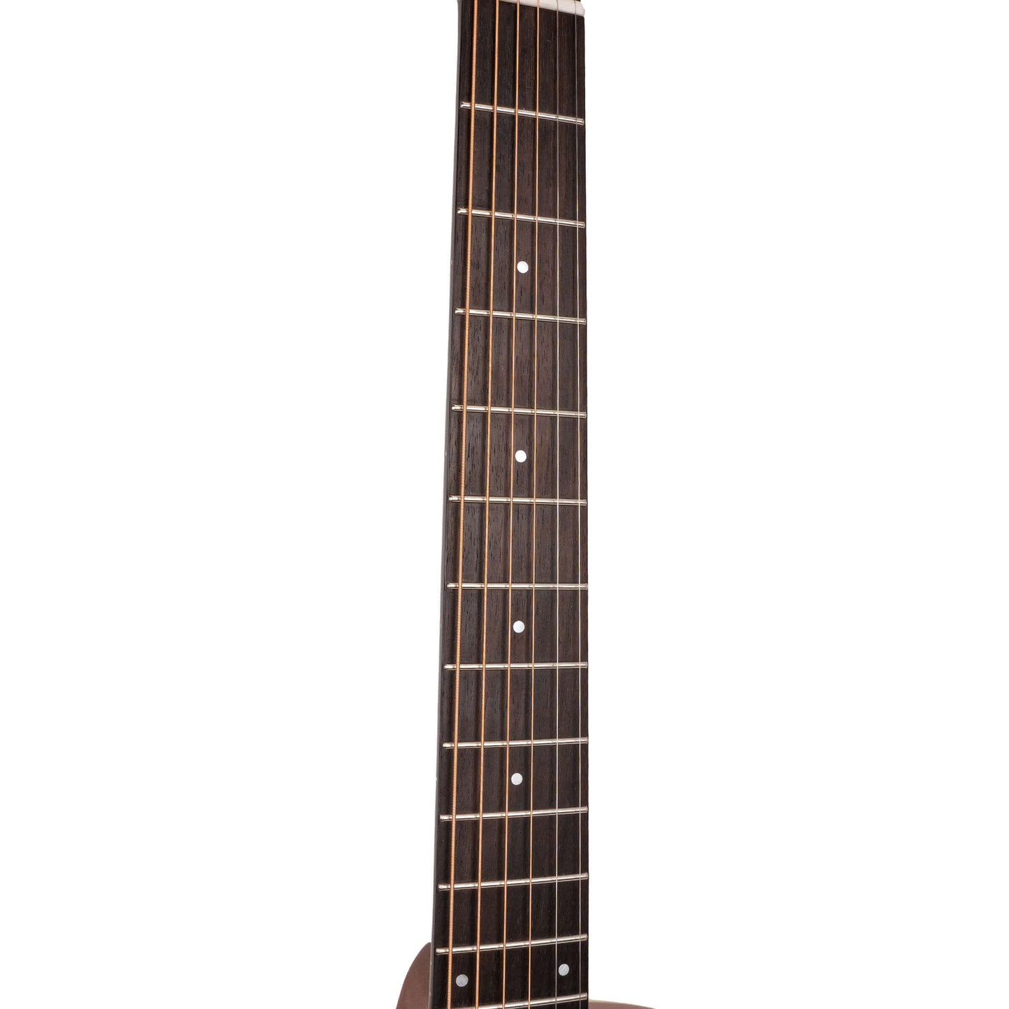 Gold Tone - The Dread: Acoustic-Electric All Solid Wood Guitar with Bag - Satin Natural