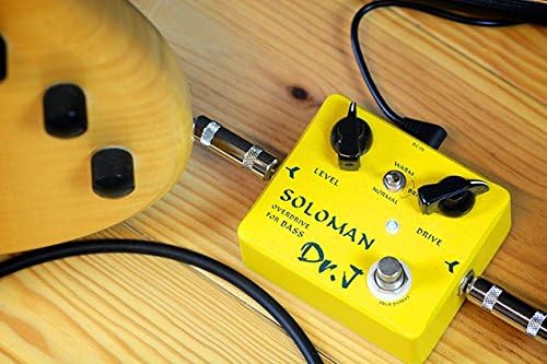 Dr J Soloman Bass Overdrive Effect Pedal D-52