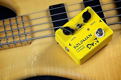 Dr J Soloman Bass Overdrive Effect Pedal D-52