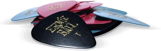 Ernie Ball Guitar Picks, Thin, Assorted Colors, 24-pack (P09170)