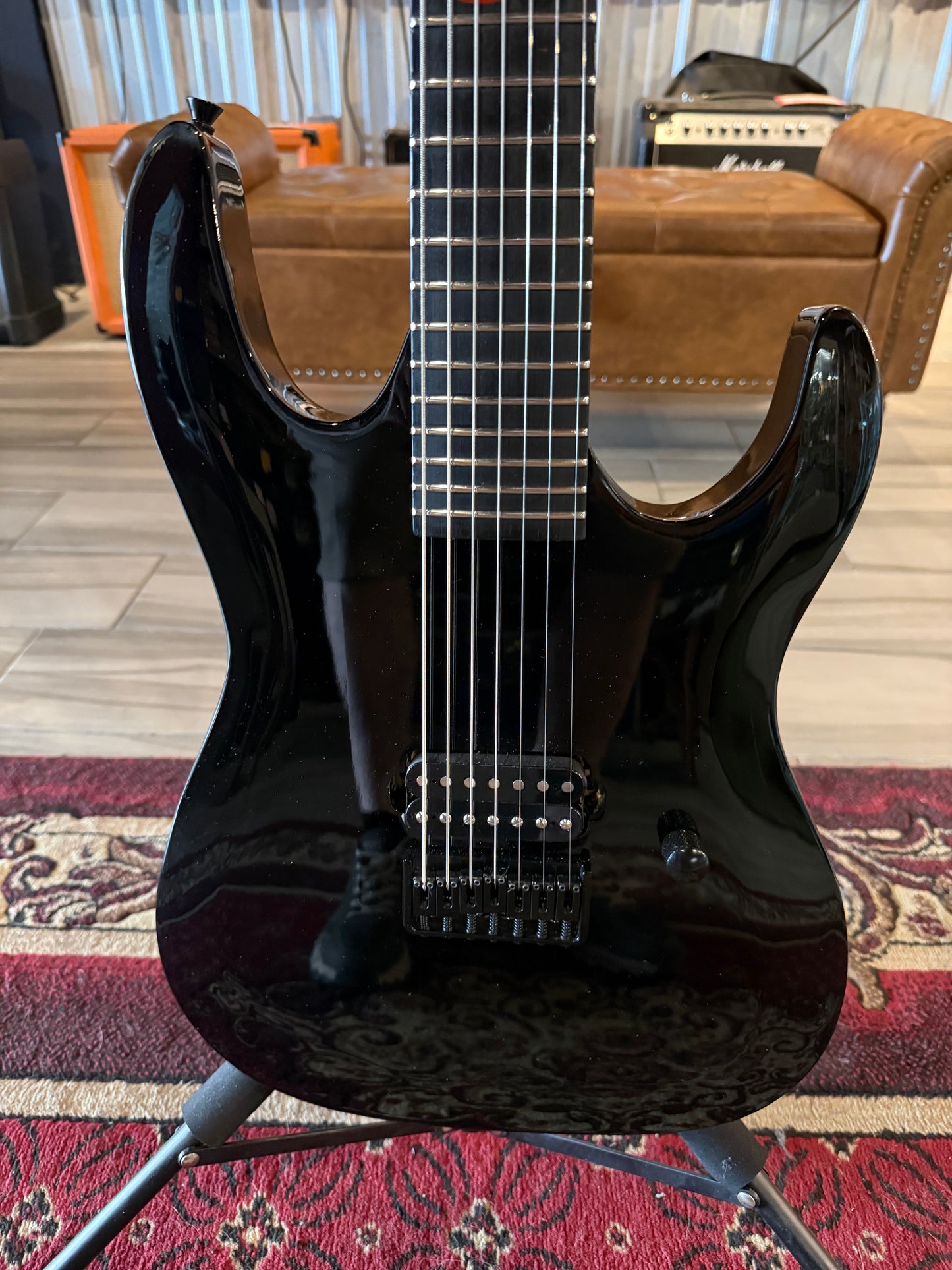 Vayper Guitars - V7 Seven String Guitar Gloss Black