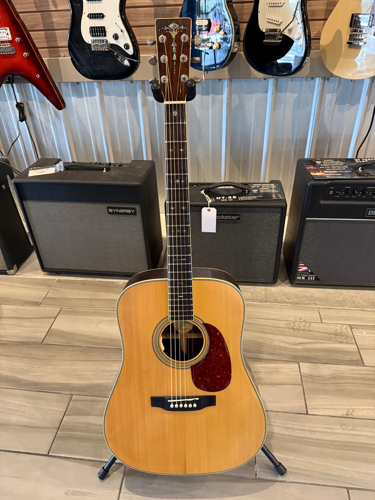 2000 Blueridge BR-7S Acoustic Electric w/HSC