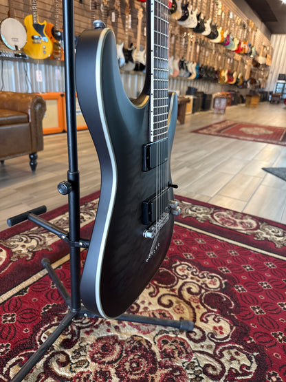 Schecter C-1 Platinum Satin Black w/EMG Active Pickups