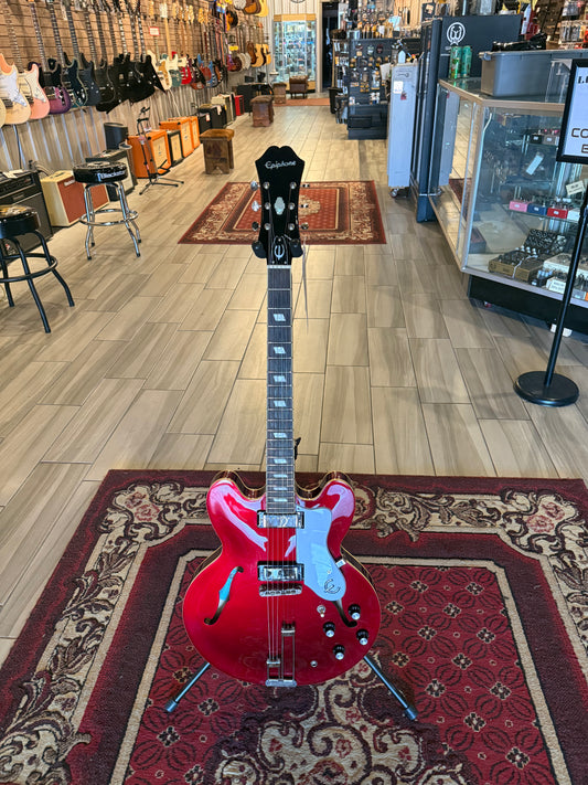 2021 Epiphone Riviera Electric Guitar with Hard Shell Case (USED)