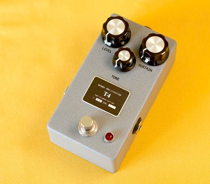  BROWNE AMPLIFICATION T4 FUZZ PEDAL TOP ANGLE VIEW