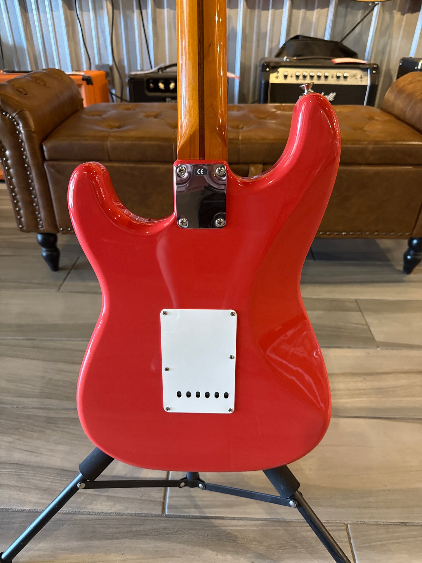 FENDER 1999 50'S CLASSIC SERIES STRATOCASTER CUSTOM FIESTA RED