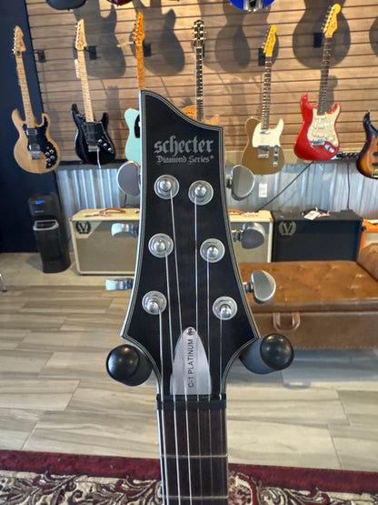 Schecter C-1 Platinum Satin Black w/EMG Active Pickups