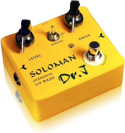 Dr J Soloman Bass Overdrive Effect Pedal D-52