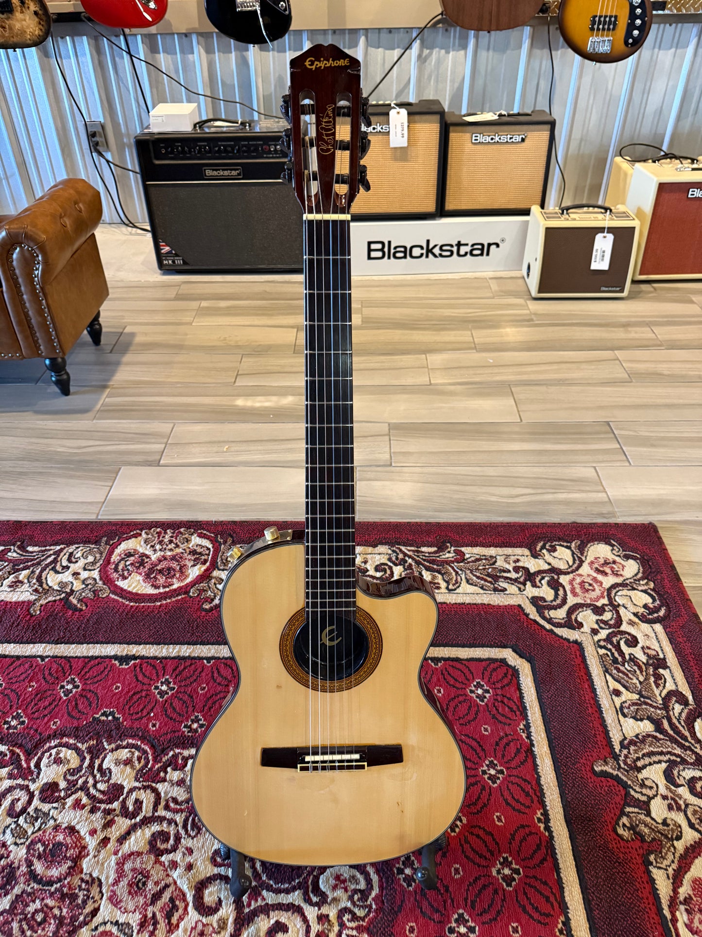 Epiphone Chet Atkins SST Custom w. Original Hard Shell Case