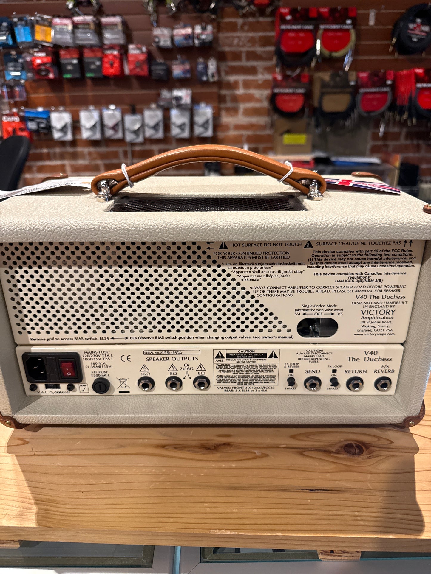 Victory Amps The Duchess V40 MkI  Compact Sleeve (STORE DEMO)