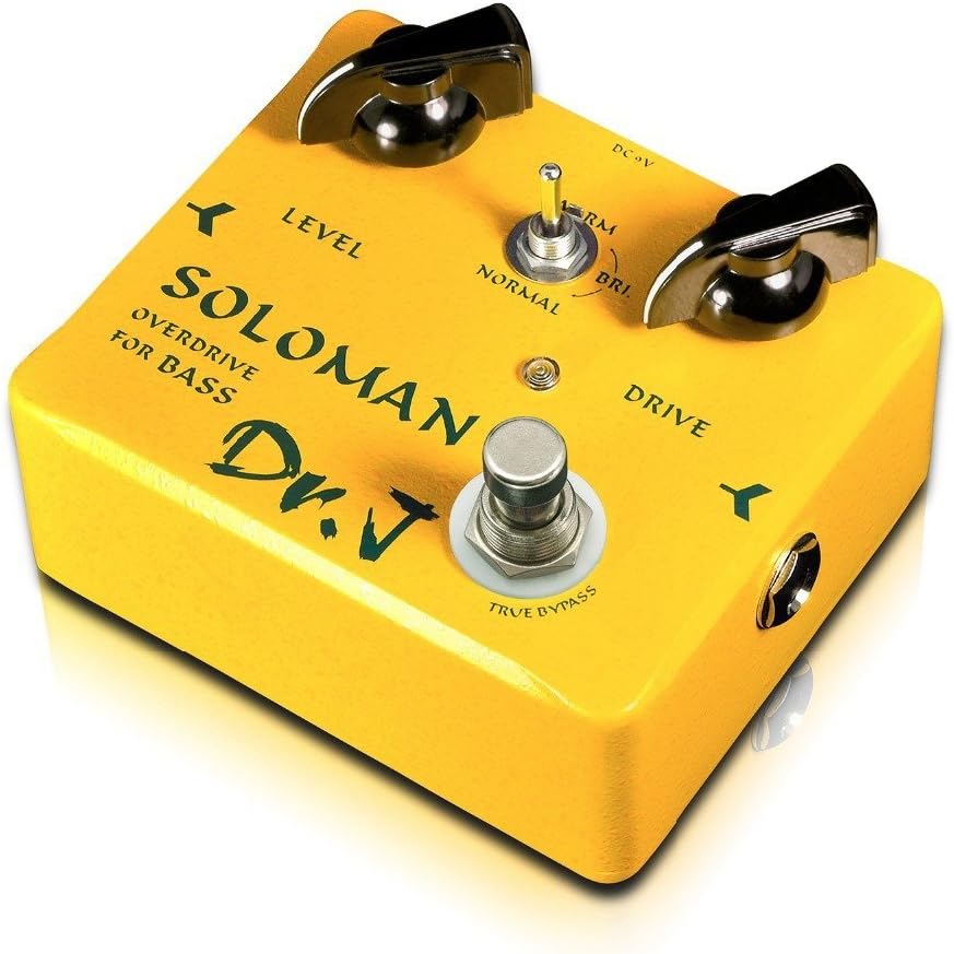 Dr J Soloman Bass Overdrive Effect Pedal D-52