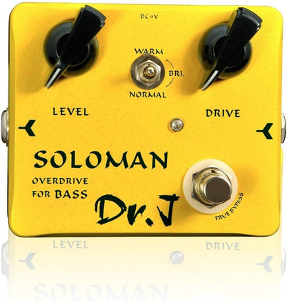 Dr J Soloman Bass Overdrive Effect Pedal D-52