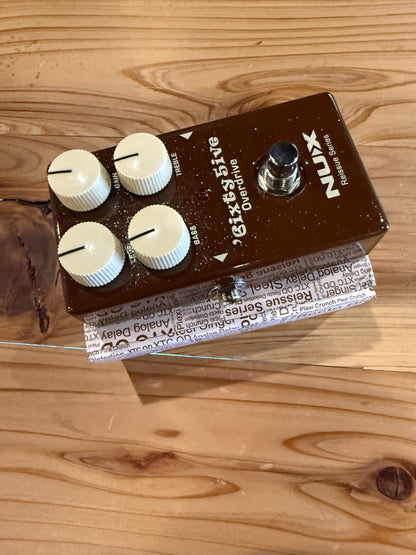NUX 6ixty 5ive Overdrive Black Panel
