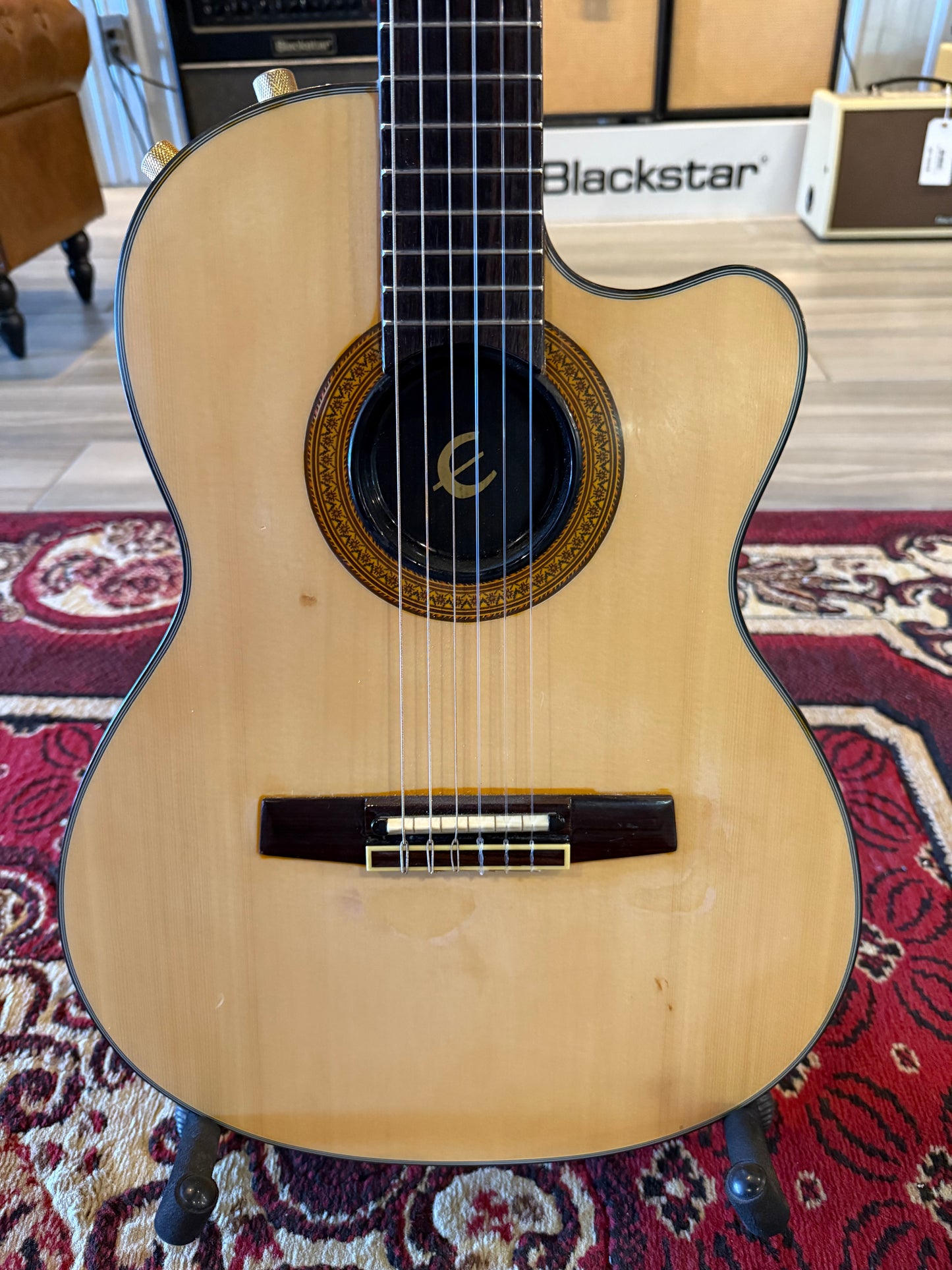 Epiphone Chet Atkins SST Custom w. Original Hard Shell Case