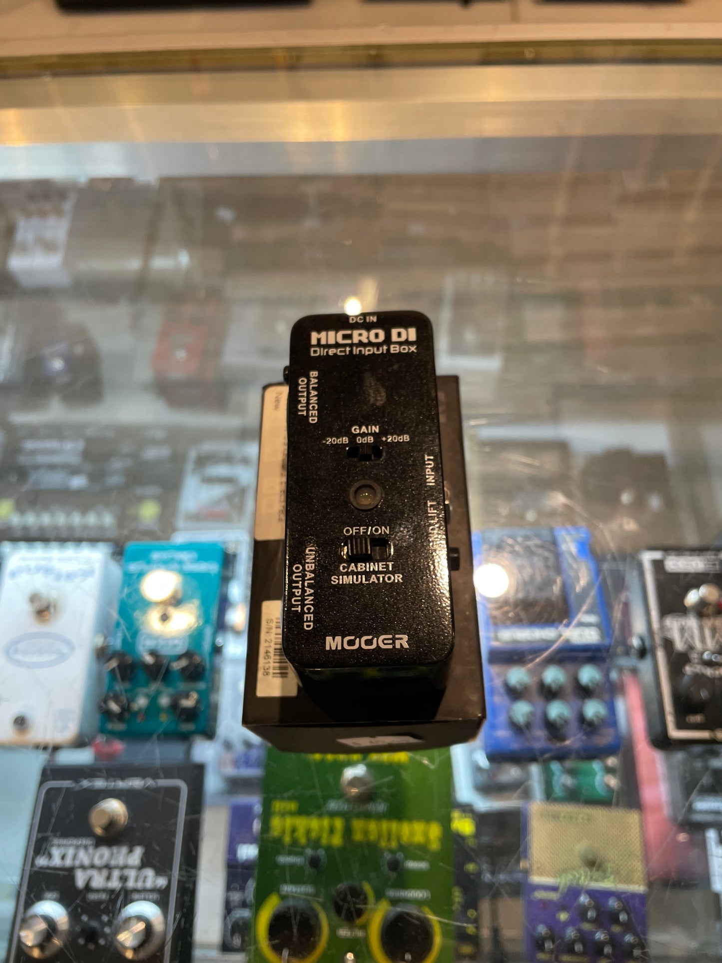 Mooer Micro DI Pedal with Cab-Sim (USED)