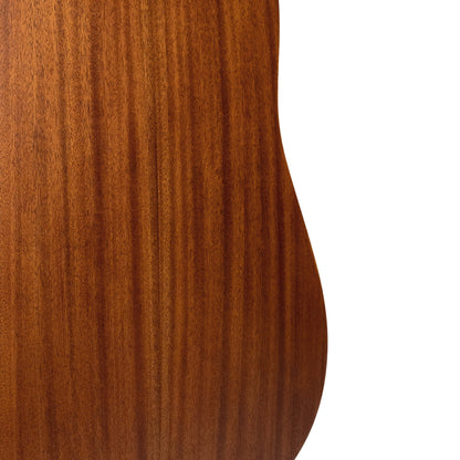 Gold Tone - The Dread: Acoustic-Electric All Solid Wood Guitar with Bag - Satin Natural