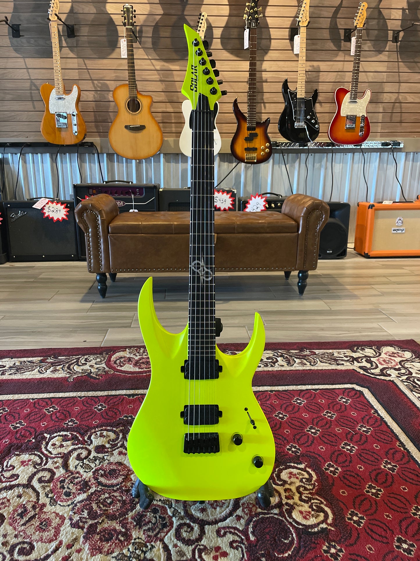 Solar Guitars A1.6LN Lemon Neon (USED)