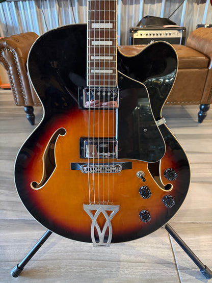 Ibanez AF75TRS Hollowbody Electric Guitar Brown Sunburst