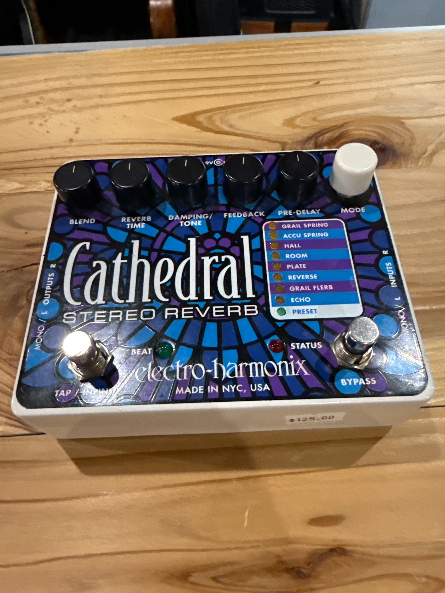 Electro-Harmonix Cathedral Stereo Reverb