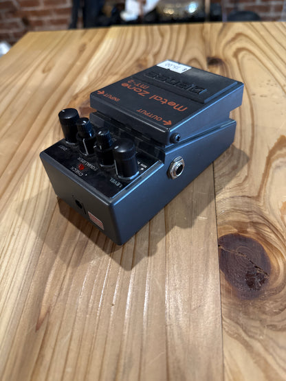 Boss MT-2 Metal Zone Pedal Silver Label (USED)