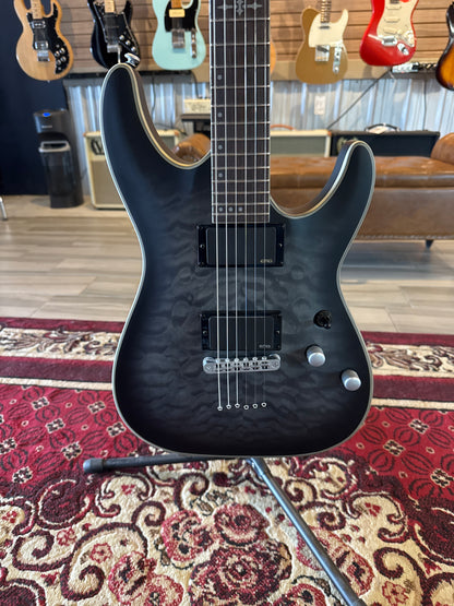 Schecter C-1 Platinum Satin Black w/EMG Active Pickups