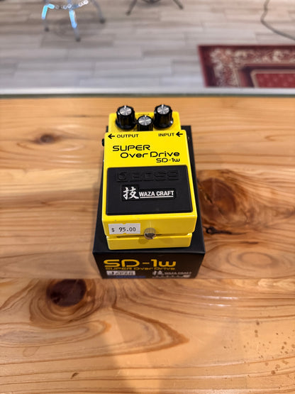 BOSS Waza Craft Super Overdrive SD-1w Super Overdrive (USED)