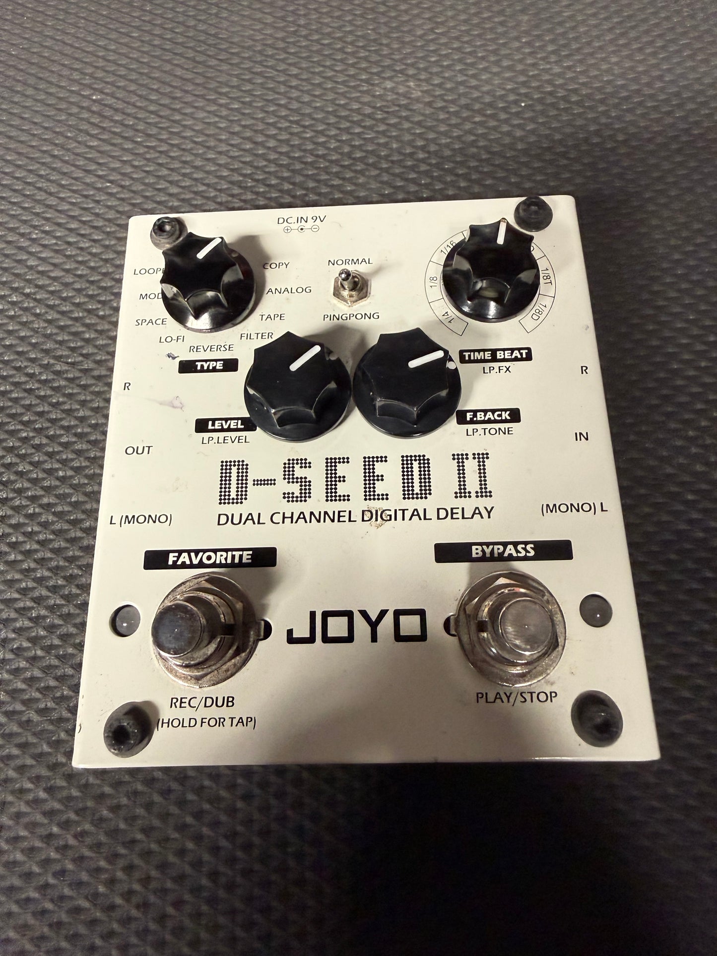 Joyo D-SEED II Dual Channel Digital Delay (USED)