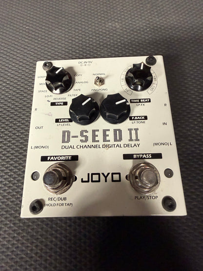 Joyo D-SEED II Dual Channel Digital Delay (USED)