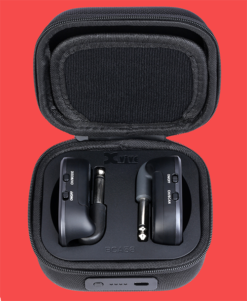 Xvive AC58 Guitar Wireless System & Charging Case