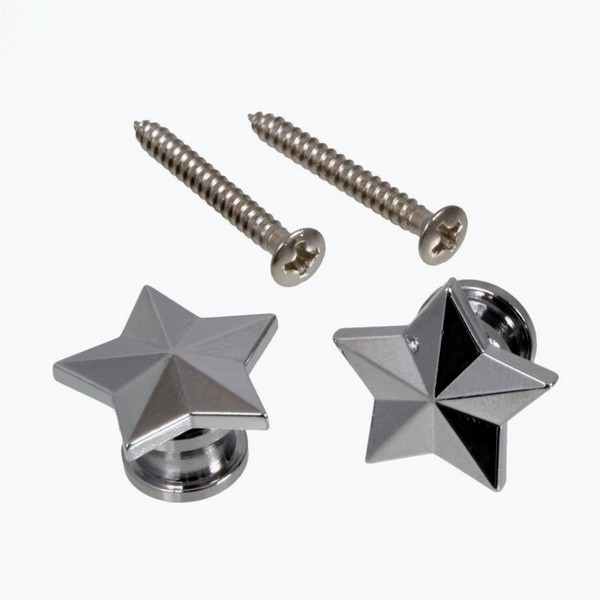 Allparts - AP-6678-010 Star Strap Buttons