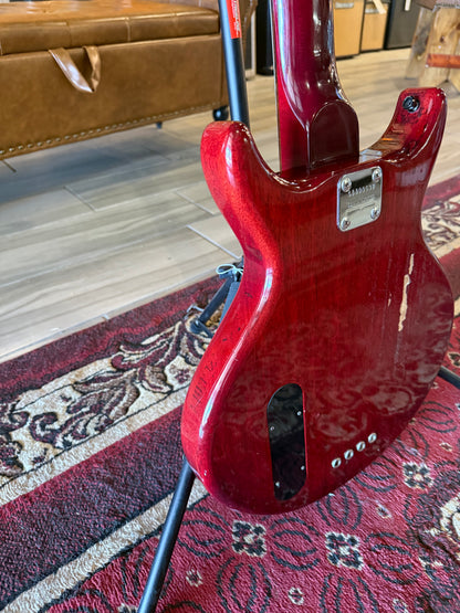 Washburn 1980 SB4R Wing Series Scavenger 4-String Electric Bass Guitar w/Gig Bag (USED)