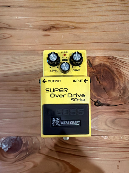 BOSS Waza Craft Super Overdrive SD-1w Super Overdrive (USED)