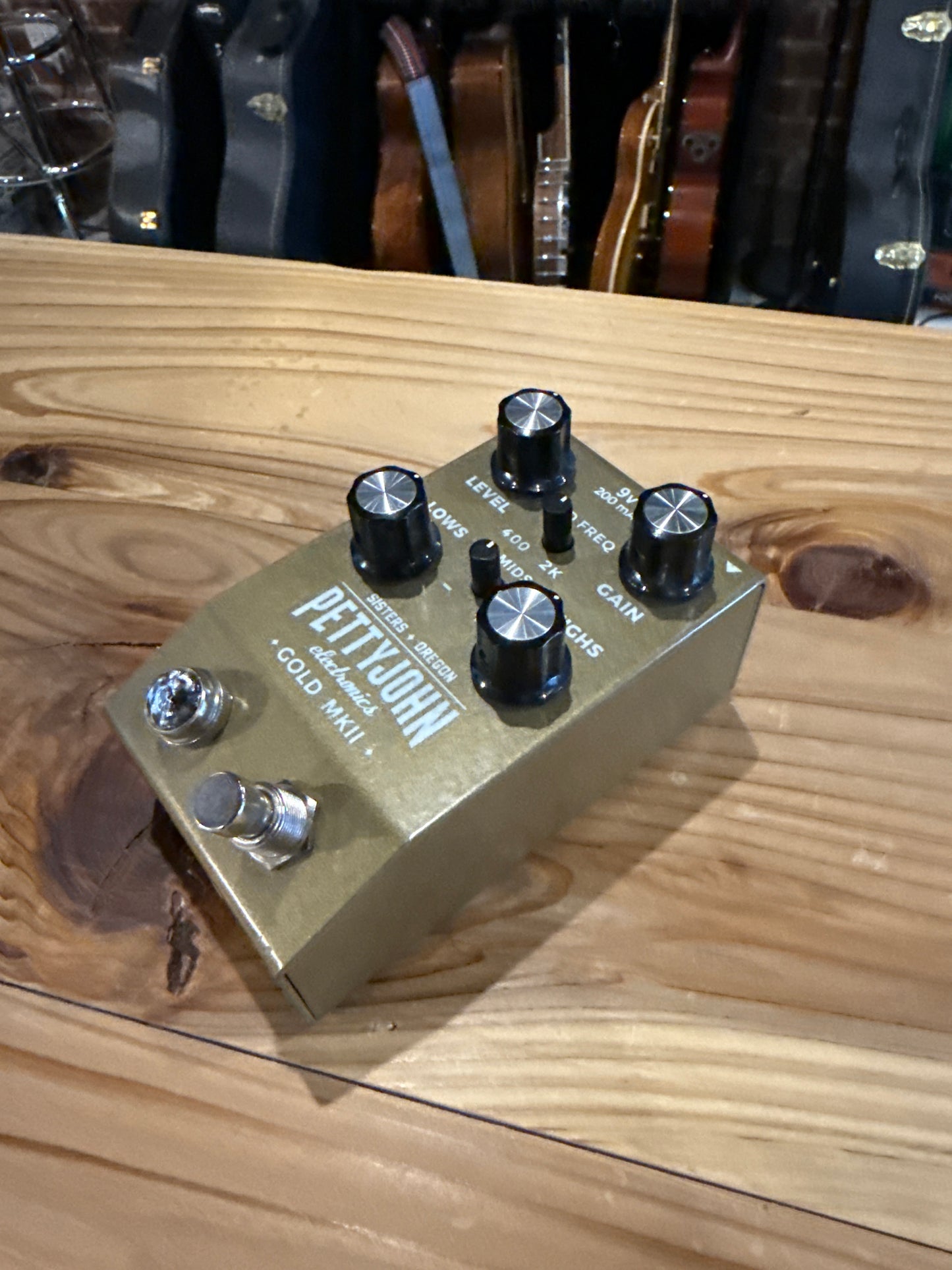 Pettyjohn Electronics Gold Overdrive Mk II