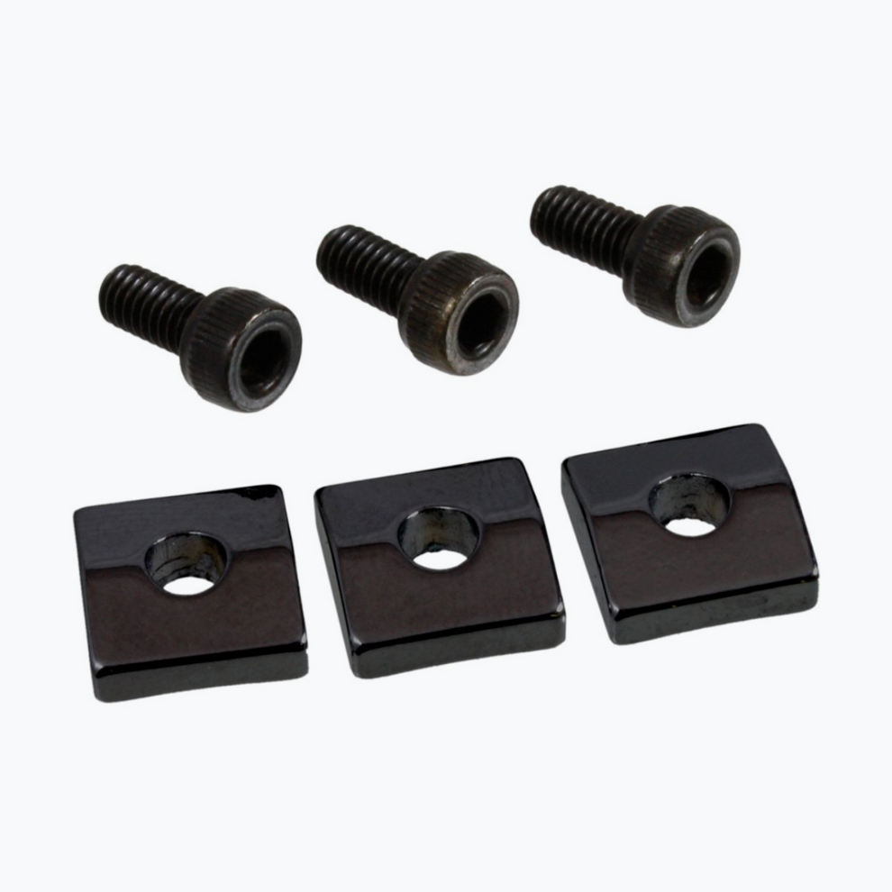 Allparts Nut Blocks for Floyd Rose® Locking Nuts Black