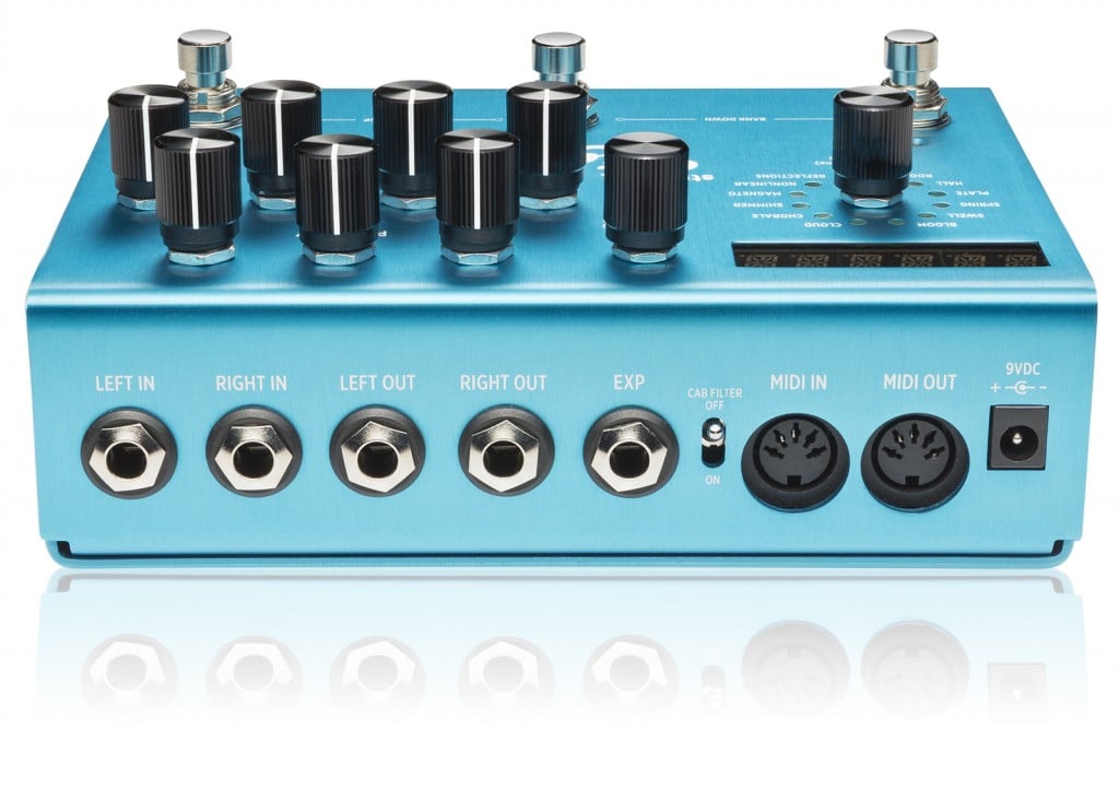 Strymon BigSky Reverberator Multi-reverb effect pedal