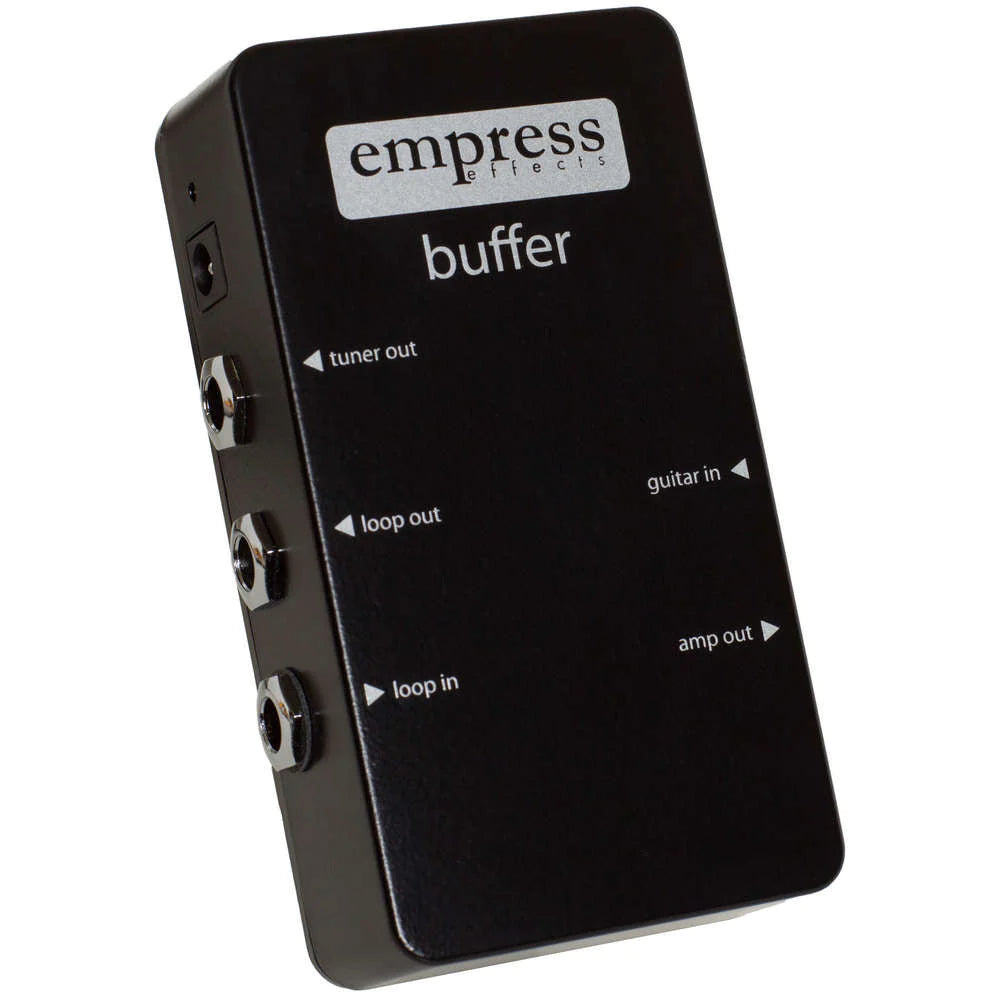  EMPRESS EFFECTS BUFFER FRONT LEFT SIDE VIEW ON WHITE BACKGROUND