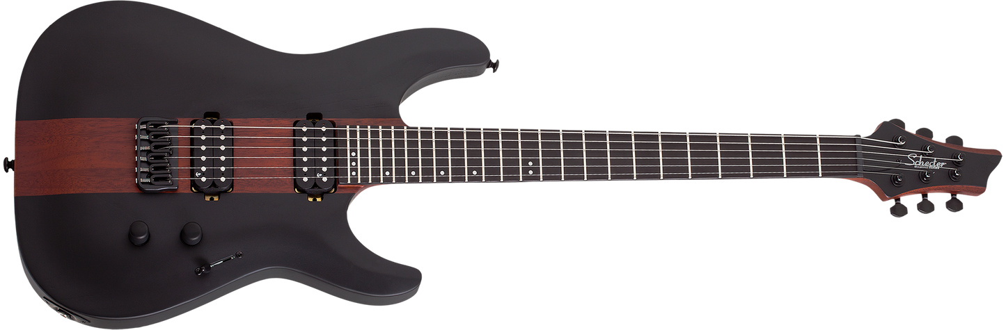 Schecter C-1 Rob Scallon Satin Dark Roast