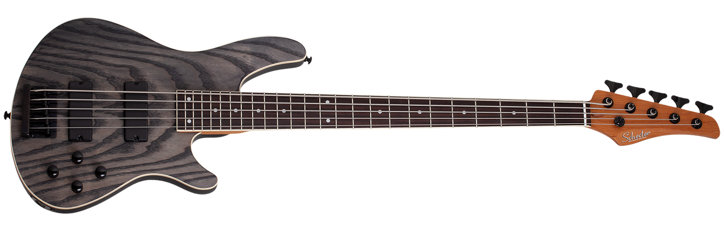 Schecter - C-5 Standard 5 String Bass Charcoal Satin