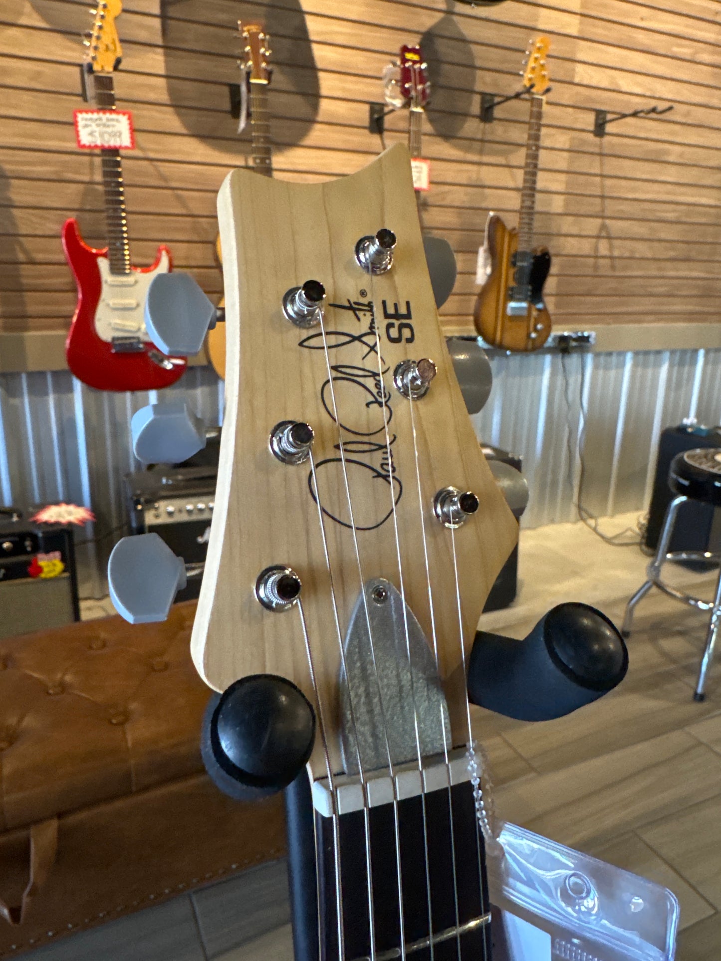 PRS SE Silver Sky Electric Guitar - Platinum Spark W/OGB (USED)