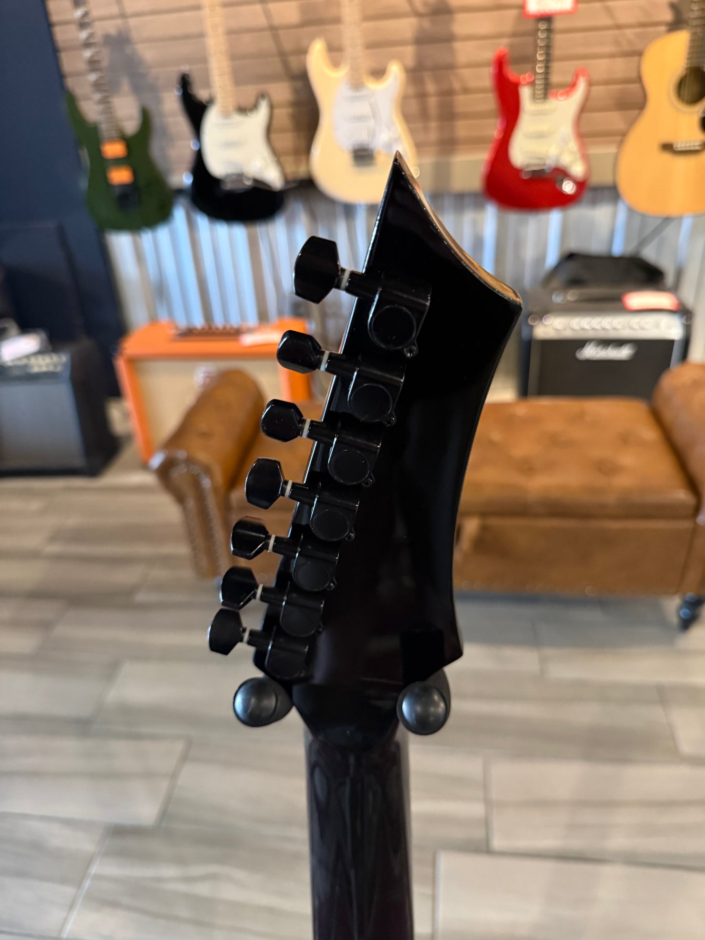Vayper Guitars - V7 Seven String Guitar Gloss Black