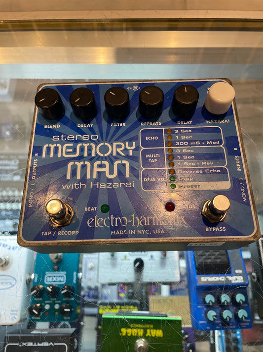 Electro-Harmonix Memory Man Stereo with Hazarai  USED