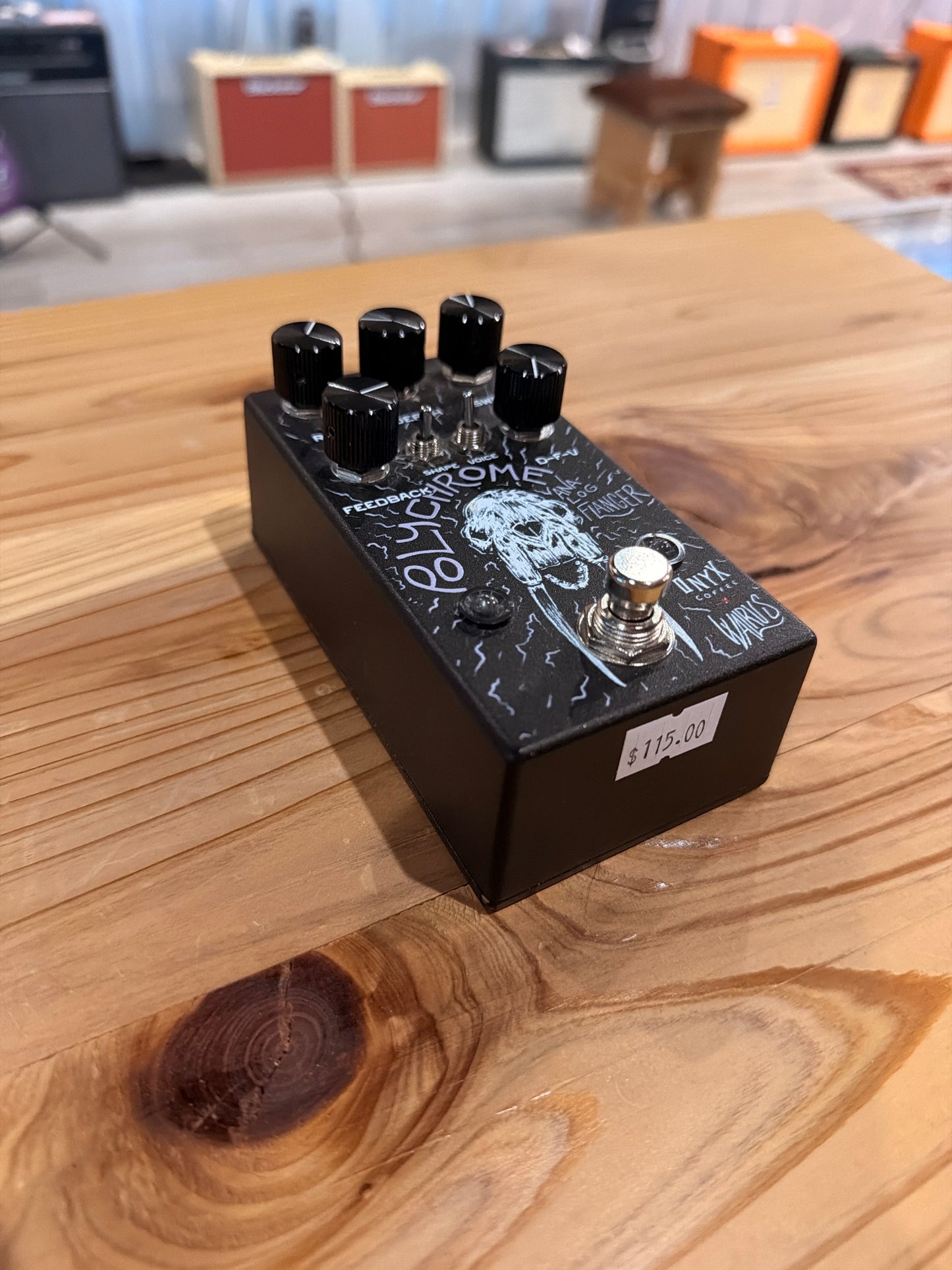 Walrus Audio POLYCRHOME FLANGER ONYX COFFEE EDITION (USED)