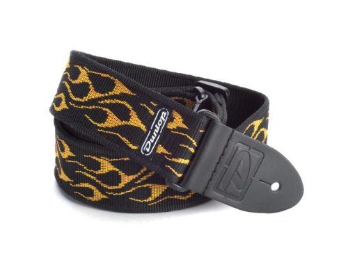 Dunlop - D3811OY Flambe Orange Guitar Strap