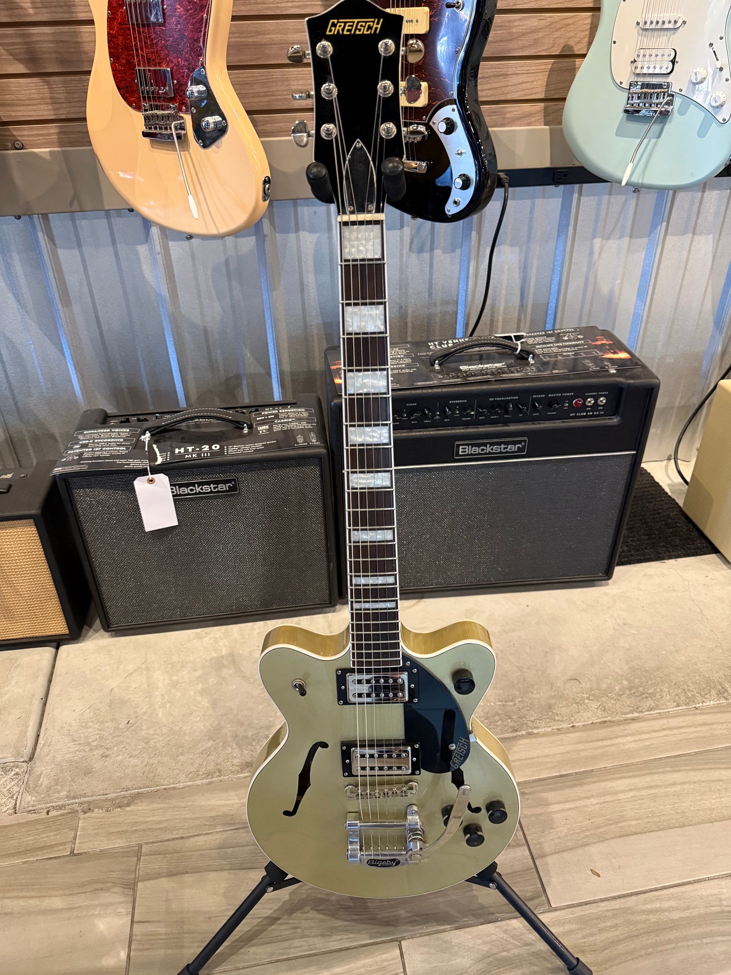 Gretsch G2655T Streamliner Center Block Jr. with Rosewood Fretboard, Bigsby (USED)