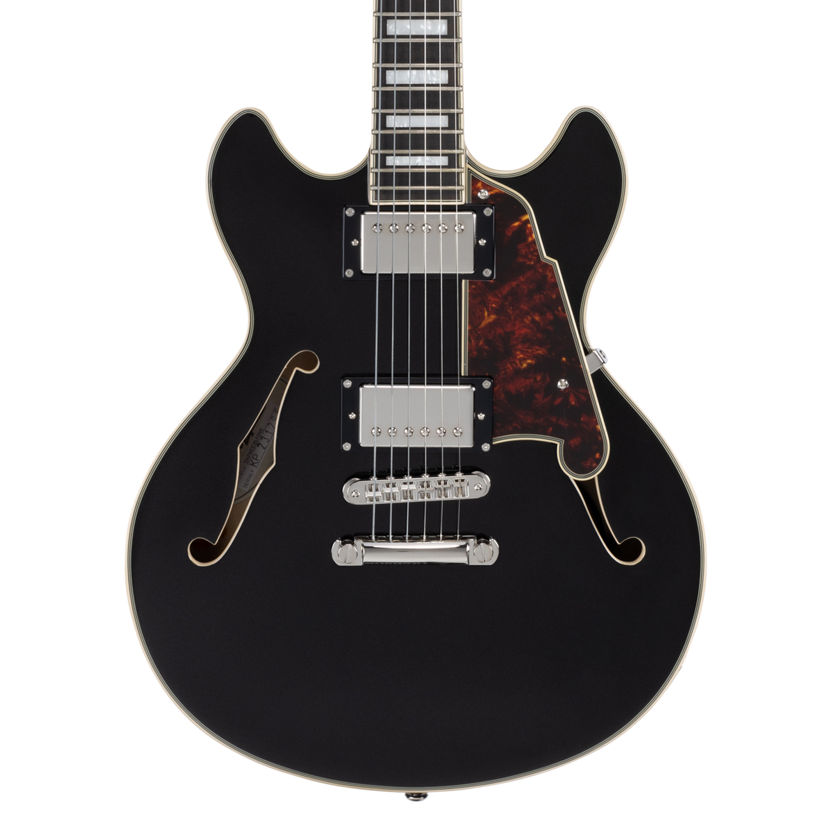 D'Angelico Premier Mini DC - Black Flake w/Gig Bag