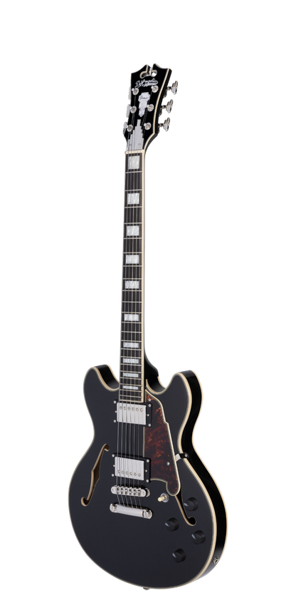 D'Angelico Premier Mini DC - Black Flake w/Gig Bag