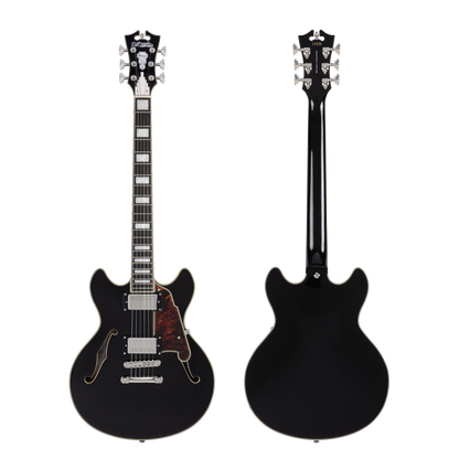 D'Angelico Premier Mini DC - Black Flake w/Gig Bag