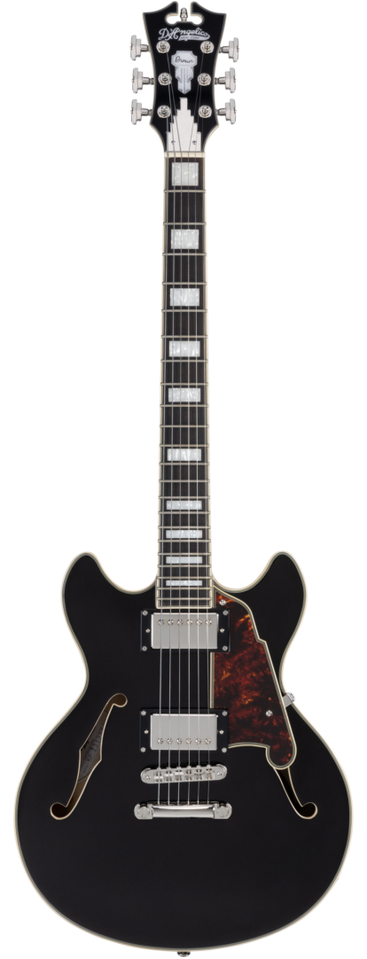 D'Angelico Premier Mini DC - Black Flake w/Gig Bag