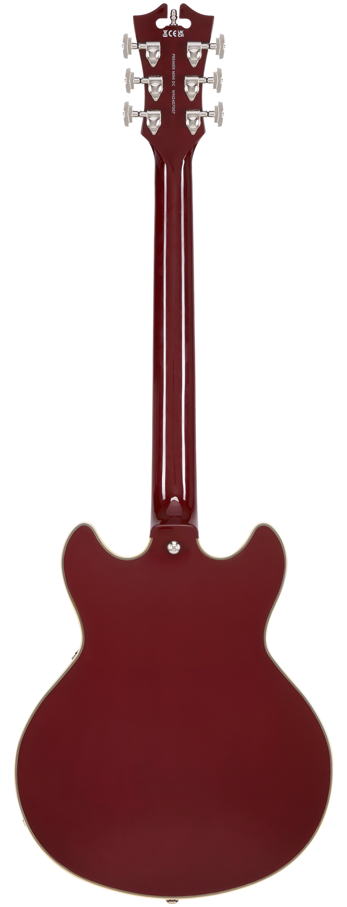 D'Angelico Premier Mini DC - Burnt Red